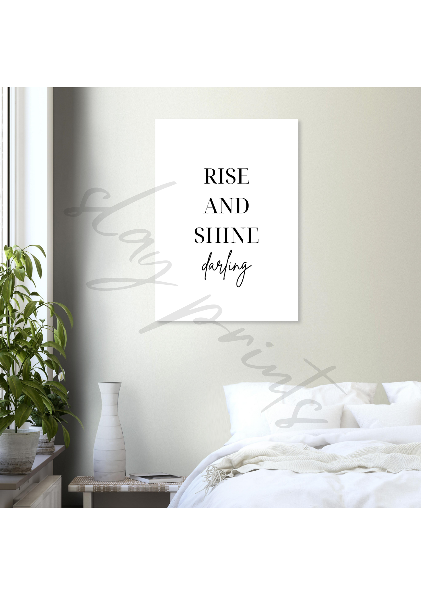 rise and shine poster