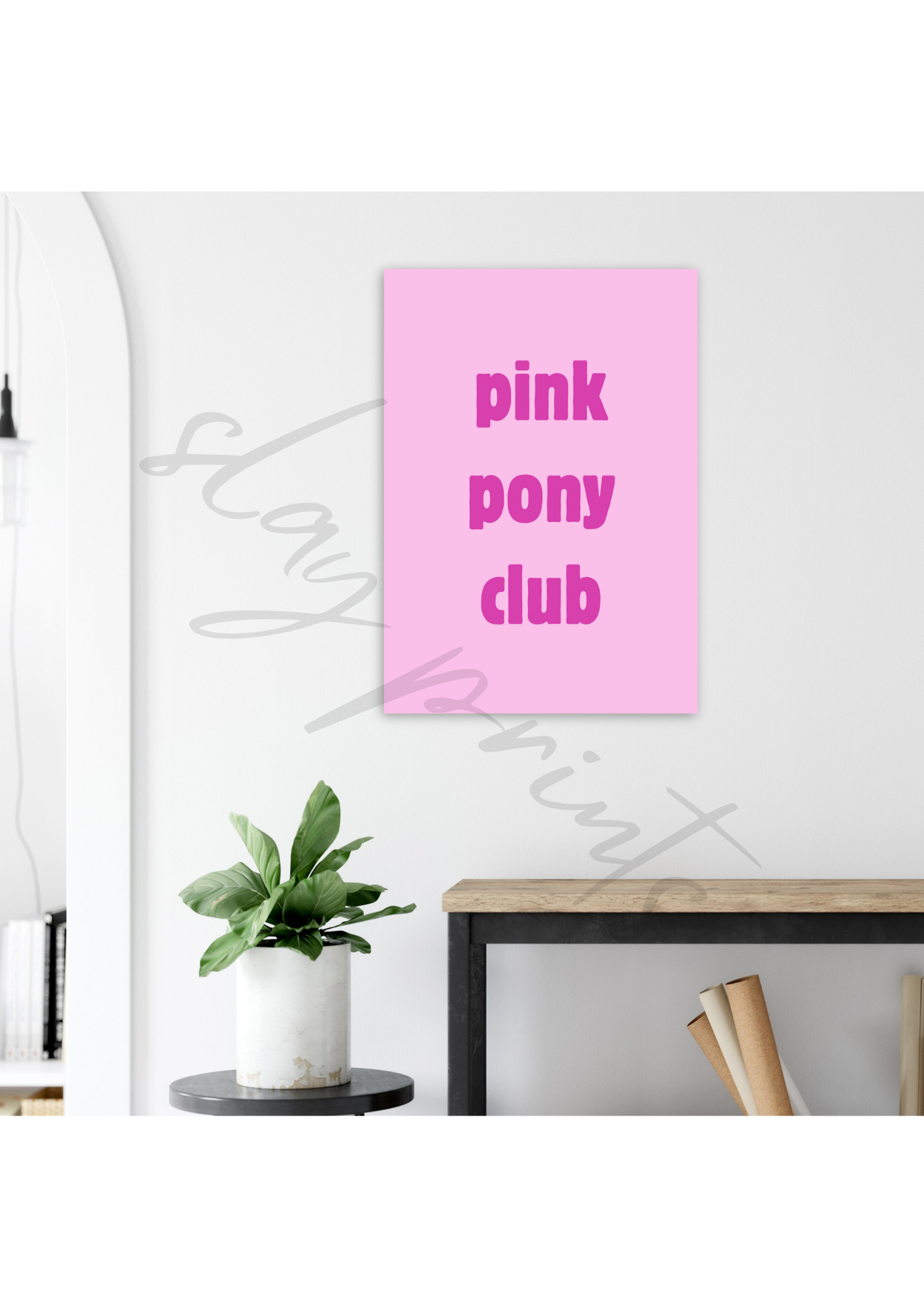 pink pony club poster