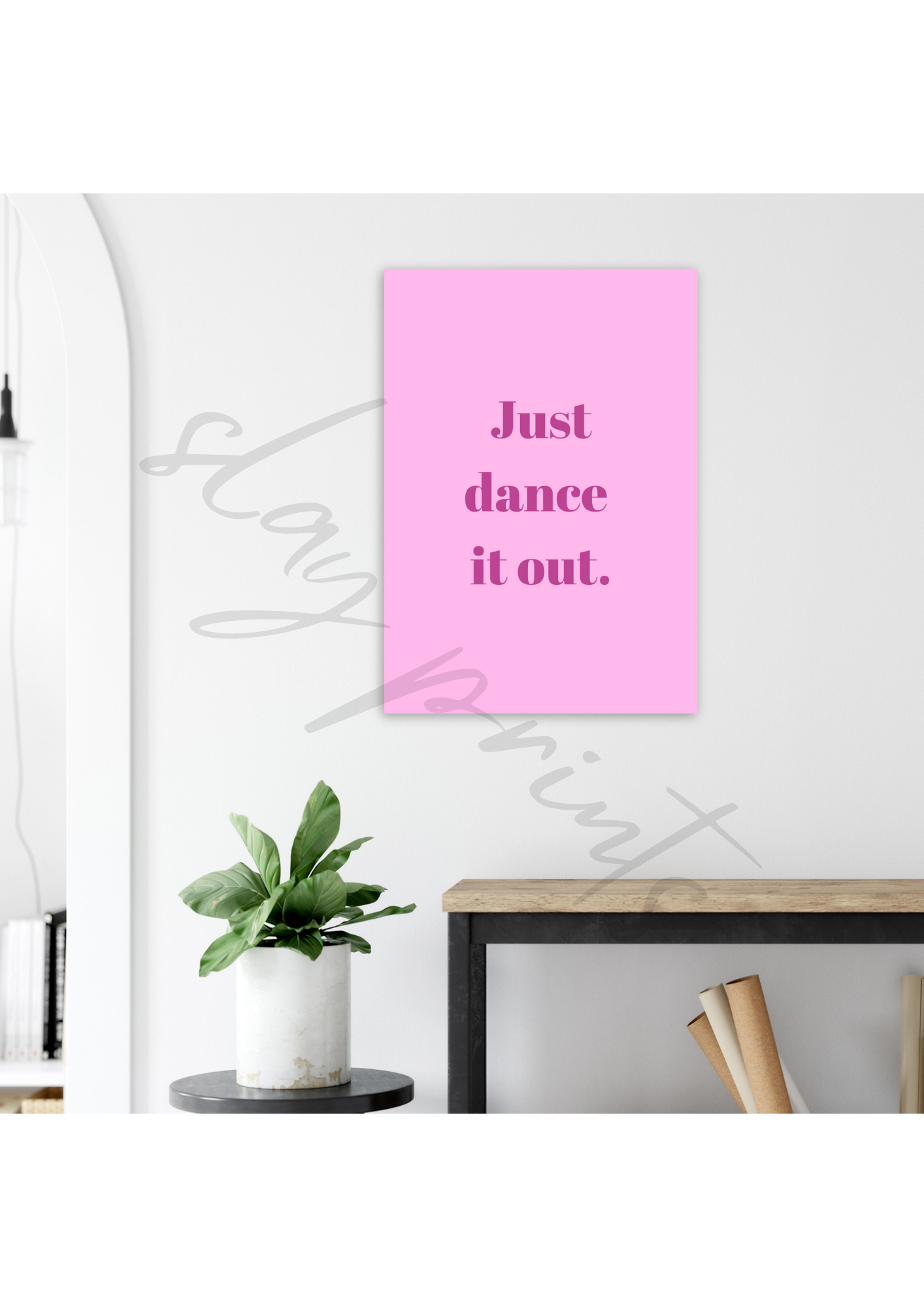 just dance it out poster