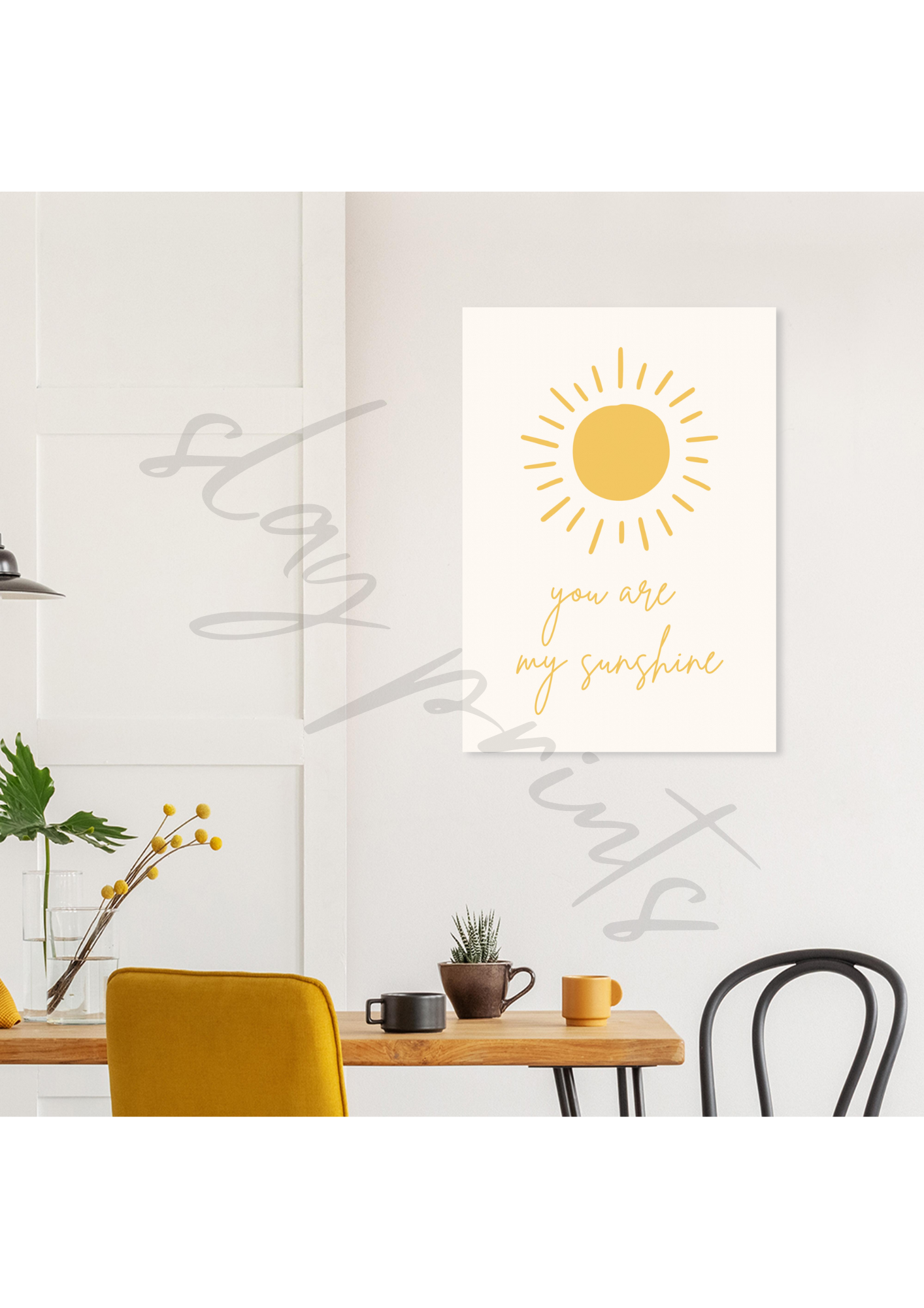 you are my sunshine poster